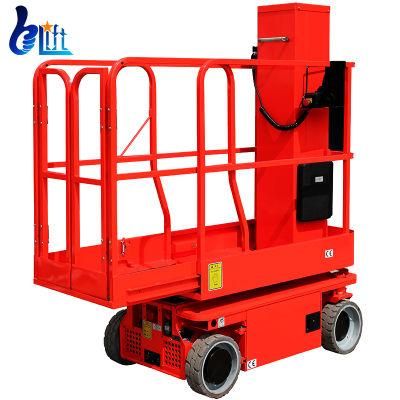 OEM Self Propelled Vertical Telescopic Mast Lift Machine for Construction
