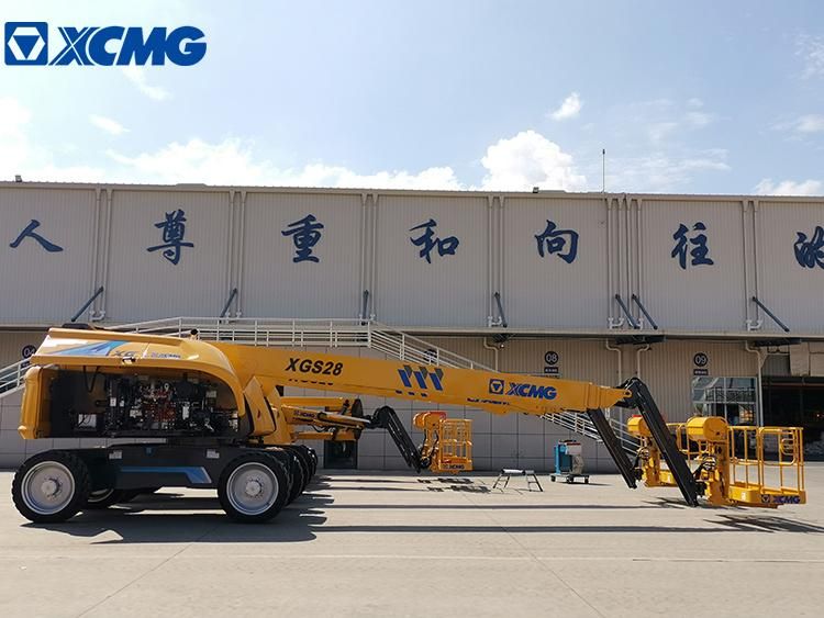 XCMG 28m Telescopic Boom Lift Xgs28 China Self Propelled Hydraulic Mobile Lift Platform Machine for Sale