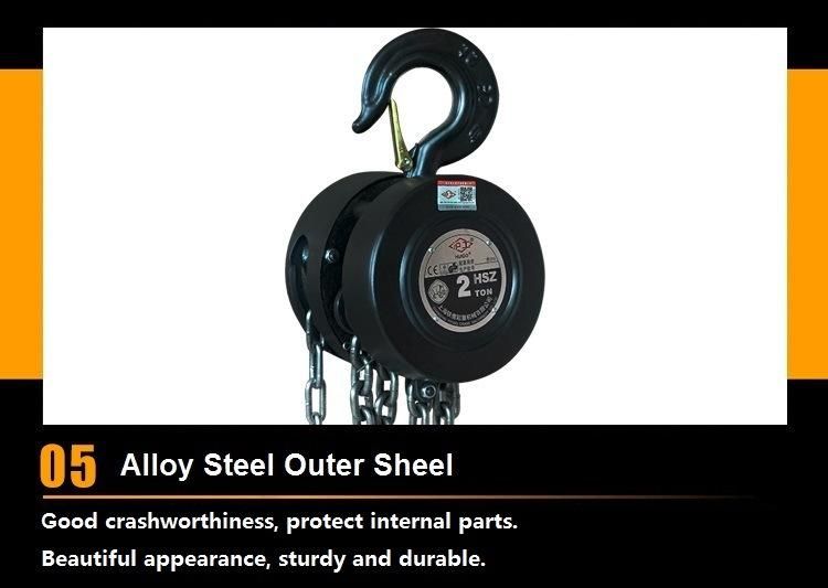 2 Ton Manual Pulley Block Manual Chain Hoist