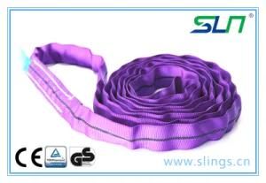2018 12000lb Polyester Double Eyes Round Lifting Sling