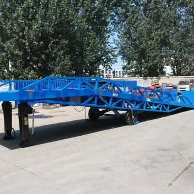 Morn CE, ISO Hydraulic Loading Container Forklift Dock Ramp with 9001