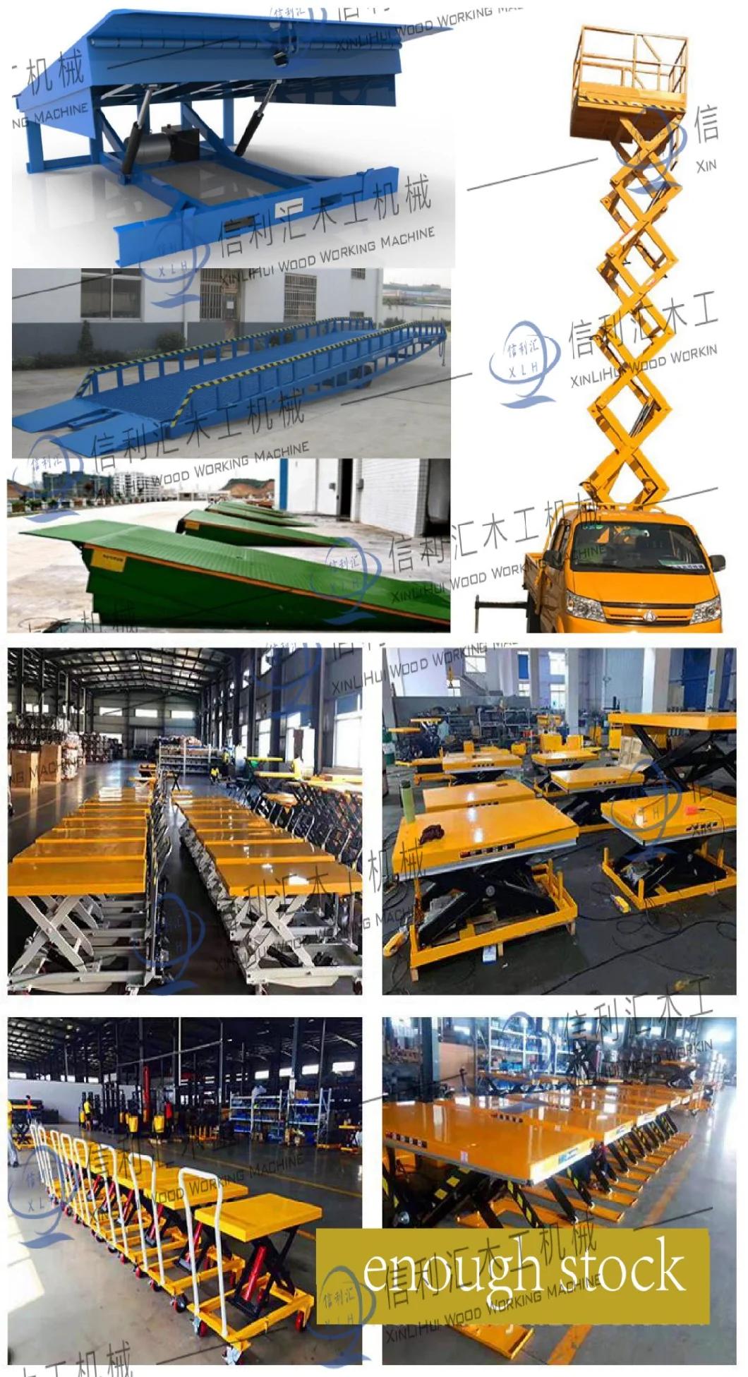 Foot Control Carbon Steel Hydraulic Scissor Lift Table 1000kg Workshop AC Powered Electric Hydraulic Scissor Lift Table