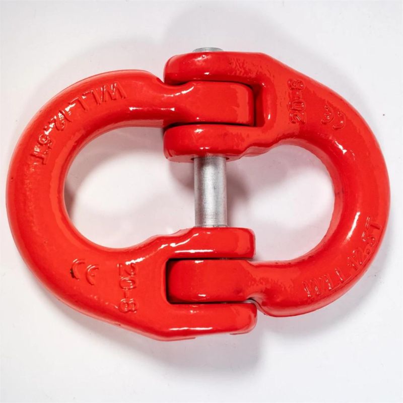 1.12t-43.5t G80 Butterfly Clasp Shackles Lifting Alloy Steel Butterfly Buckle
