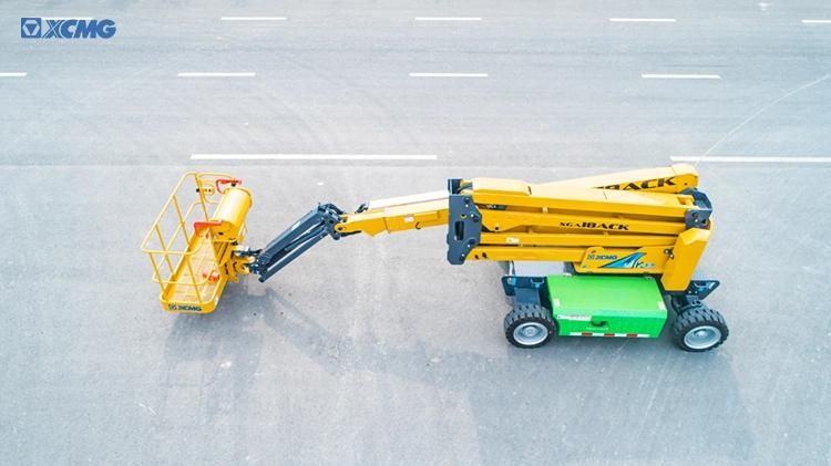 XCMG Official Electric Self Propelled Aerial Work Platform for Sale 18 - 20m Towable Articulating Boom Lift Man Lift Aerial Work Platform Xga18ack Price