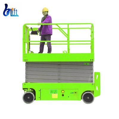 Air Lifting Jack Hydraulic Power Automatic Mobile Dirigible Scissor Man Lift Hoist Self Propelled