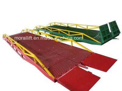 Hydraulic Mobile Container Load Ramp with CE for Sale