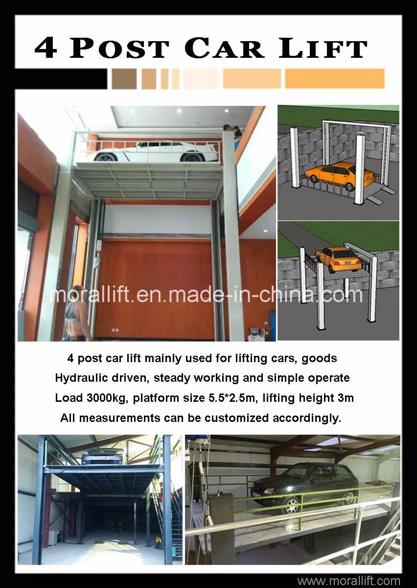 Garage Parking System Four Post Car Lift