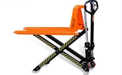 Manual Hydraulic High Lift Scissor Truck Capacity 1000kg