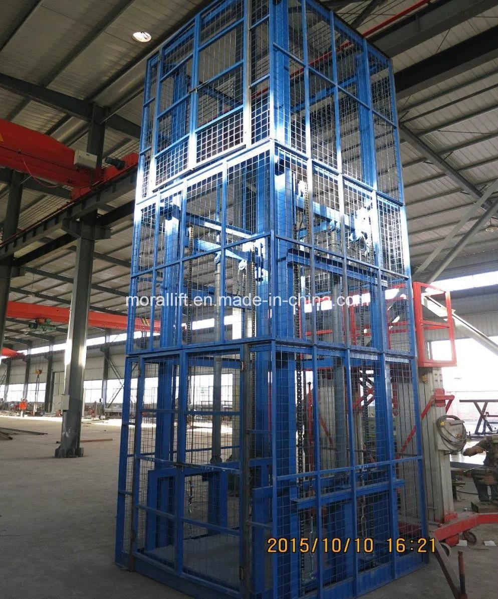 Hydraulic Driven Vertical Pallet Lift Goods Lift