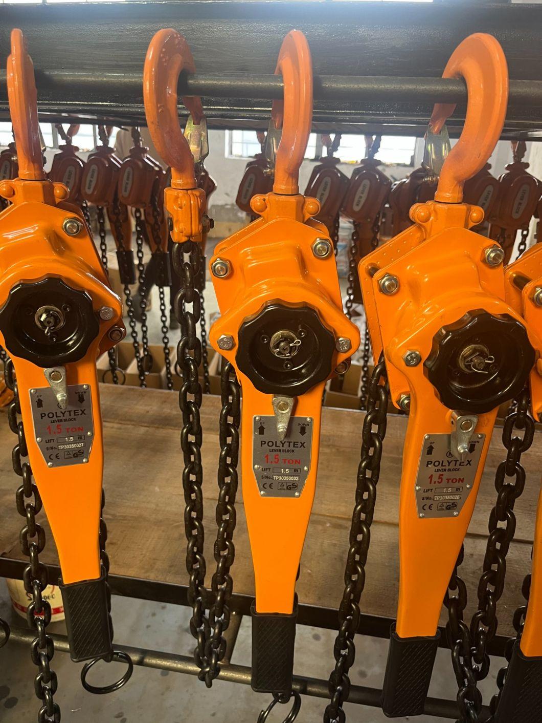 0.75t Hoist Lever Chain Block Hoist 0.75ton High Quality Manual Lifting Chain Hoist Lever Block