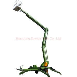 Towable Hydraulic Self-Propelled Track Booms Articulated Z-Boom Used Articulatiing Boom Lift Prices Tree Trimming Equipment