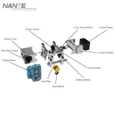 European Designed Low Headroom Industrial Electric Hoist for Overhead Crane