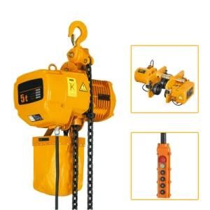 High Quality 1 Ton 2 Ton 3 Ton 5 Ton Electric Chain Hoist for Sale