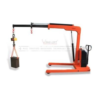 Workshop Crane Hoist Semi Electric Type Loading Capacity 1000kg with Low Price for Sale