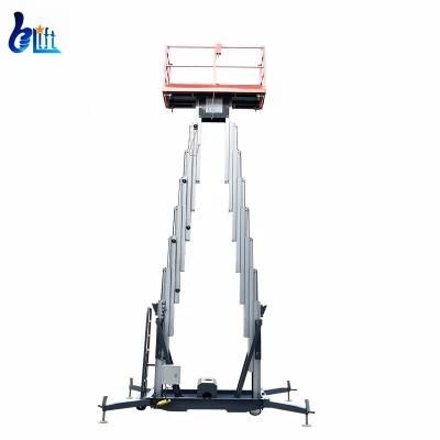 Aluminum Aerial Work Platform Small Lifts Electric Man Lift