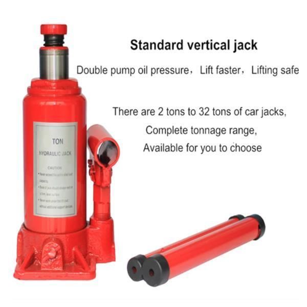 China Manufacturer 5 Tons Vertical Car Jack Hydraulic Bottle Jacks