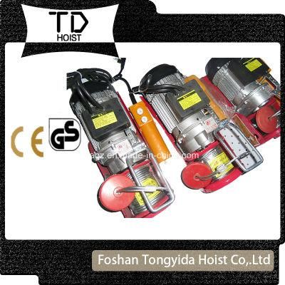 Good Quality100kg 200kg 300kg 30meters PA Manual Hoist Electric Winch Wire Rope Hoist