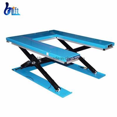 1ton-2ton Small Portable Hydraulic Cargo Lifting Tools Pallet Scissor Lifter