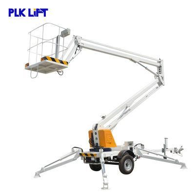 Articulated Trailer Boom Lift for Distributors