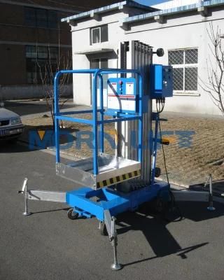 Manual Man Lift Electric Lift Table Mast Lift Work Platform