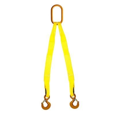 Synthetic Bridle Sling 2-Leg Lifting with Safety Factor 5: 1