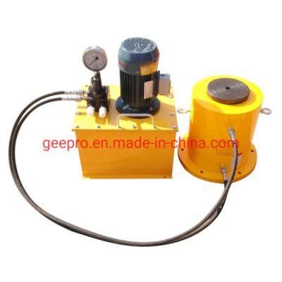 200ton 500ton Flange Electric Hydraulic Jack with Oil Pump 5.5kw Motor