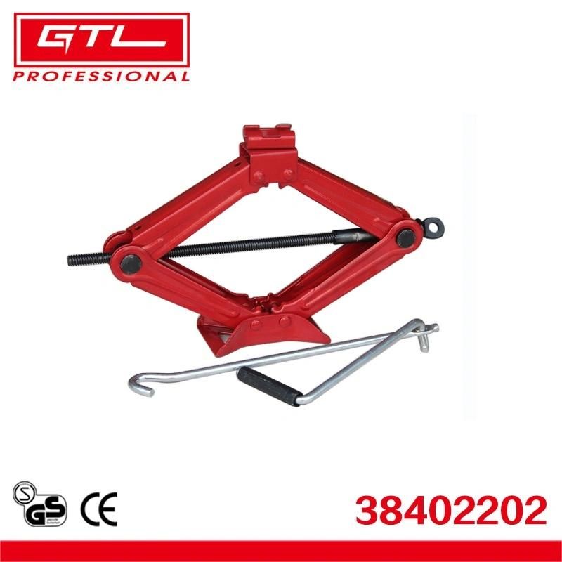 1 Ton Auto Repair Tools Hydraulic Lifting Scissors Jack with Thickened Steel Plate and Labor-Saving Design for Cars and Sports Utility Vehicles (38402202)