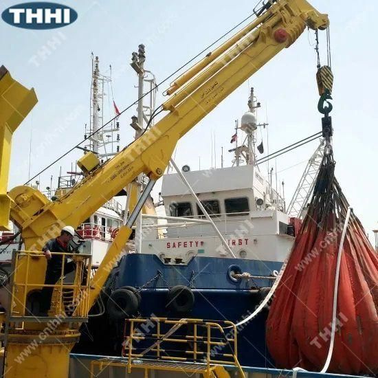 4t30m Marine Telescopic Boom Crane