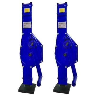 High Quality Low Profile 5 Ton Steel Rack Hand Jack