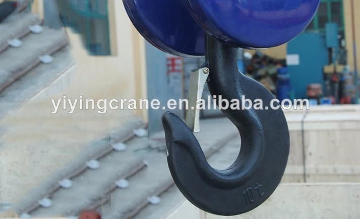 Electric Wire Rope Hoist 2t 20m with 2 Motors Trolley
