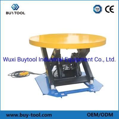 Table Rotating Stage Car Platform Lift with Cheapest Price