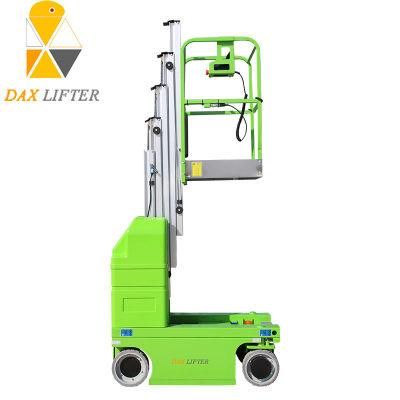 Factory Direct Various Height Self Moving Aerial Work Aluminum Platform Man Lift