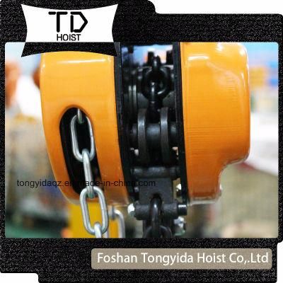 1ton 2ton 3ton High Quality Best Selling Tojo Chain Hoist Chain Block Type of Chain Block