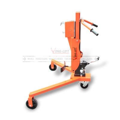 Economy Portable Capcaity 350kg Hand Hydraulic Drum Carrier with Factory Price