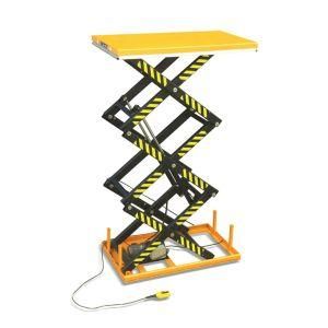 Stationary Lift Scissor Table Double Hydraulic Electric Lift Table
