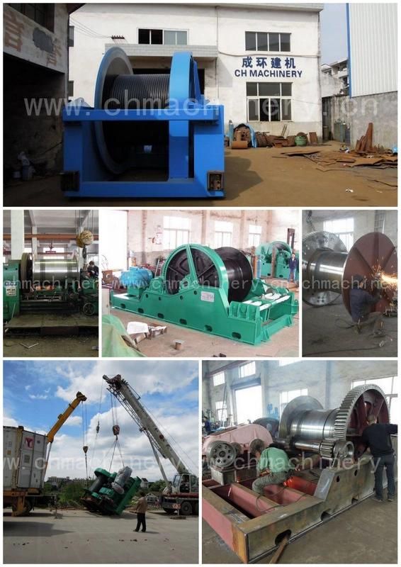 Slideway Winch Pulling Materials, Ship, Ore up and Dowm