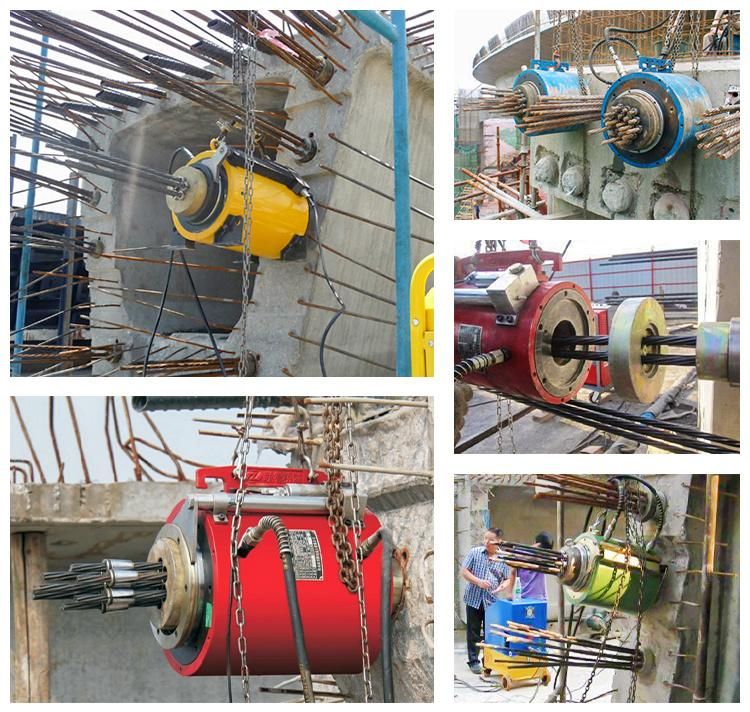 Ydc Feed-Through Post Tensioning Prestressed Hydraulic Jack High Lift