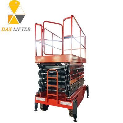 300kg Load Large Platform Strong Durable Mobile Hydraulic Lift Equipment