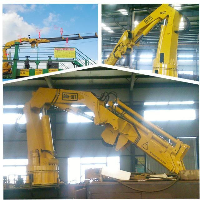 Hydraulic Ship Deck Crane for Sale