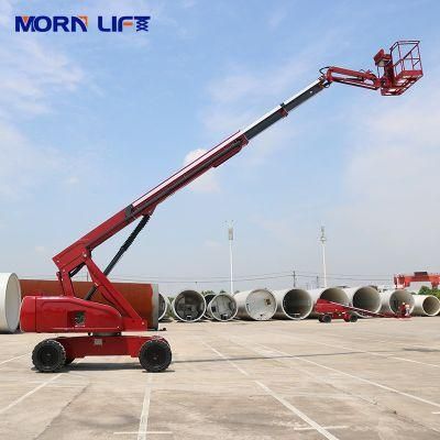 30m Lifting Height Self-Mobile Hydraulic Telescopic Boom Lift Manlift
