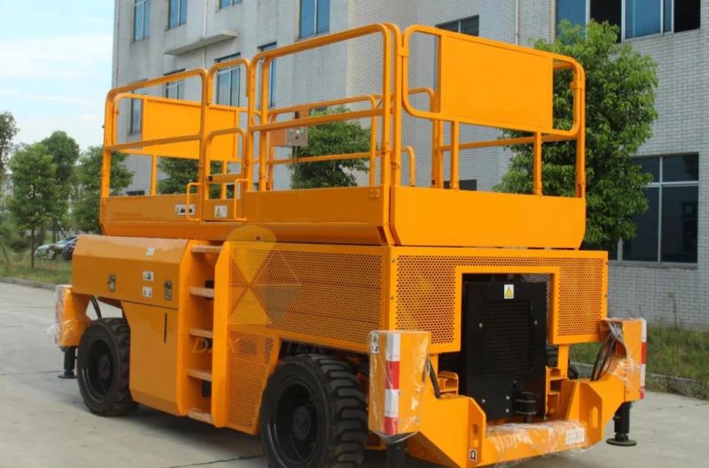 CE Approval Superior Quality Solid Structure Self-Propelled Scissor Man Lift