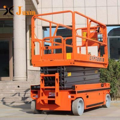 Hydraulic Aerial Platform Electric Scizzer Lift Self Propelled Scissor Lift