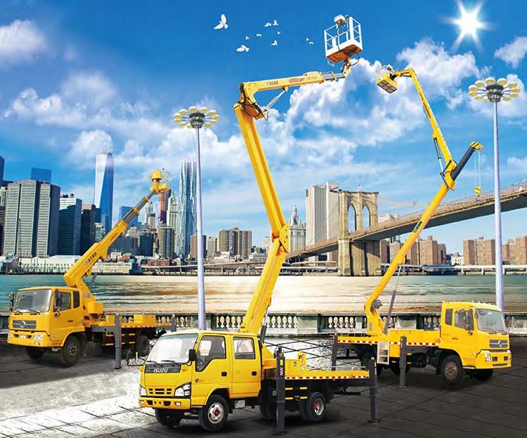 XCMG Xgs5064jgkj6 15m China Trailer Mounted Boom Lift for Sale