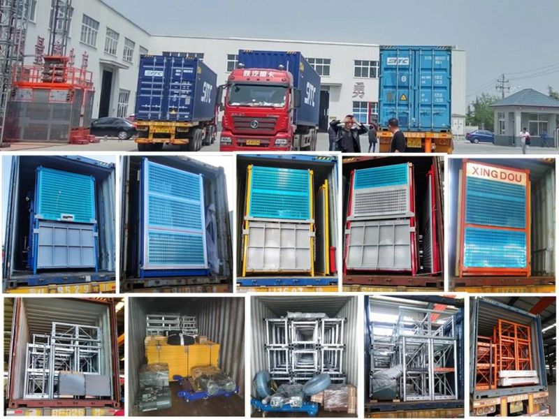 Construction Materials Lift Platform Rack Platform for Builders