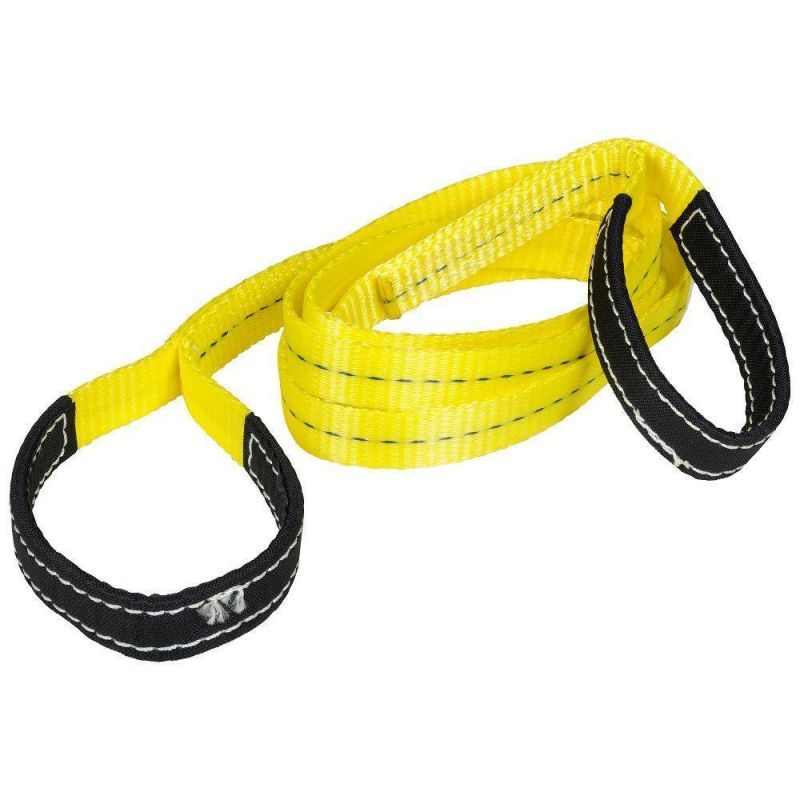Polyester Endless Round Sling / Flat Eye Webbing Lifting Strap Belt