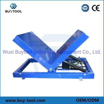 Hydraulic Scissor Lift Table with Tilt Platform