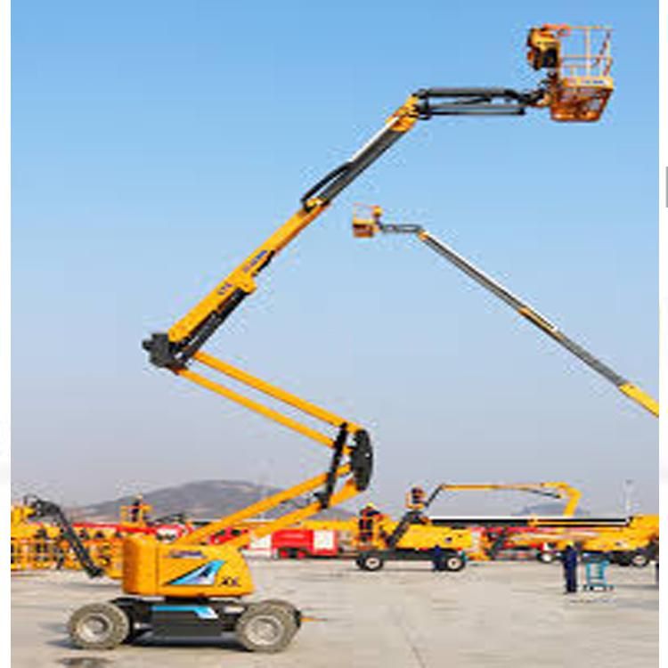 20m Articulated Boom Lift Xga20AC China New Electric Mobile Aerial Work Platform