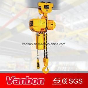 Vanbon 2 Ton Electric Chain Hoist with Manual Trolley