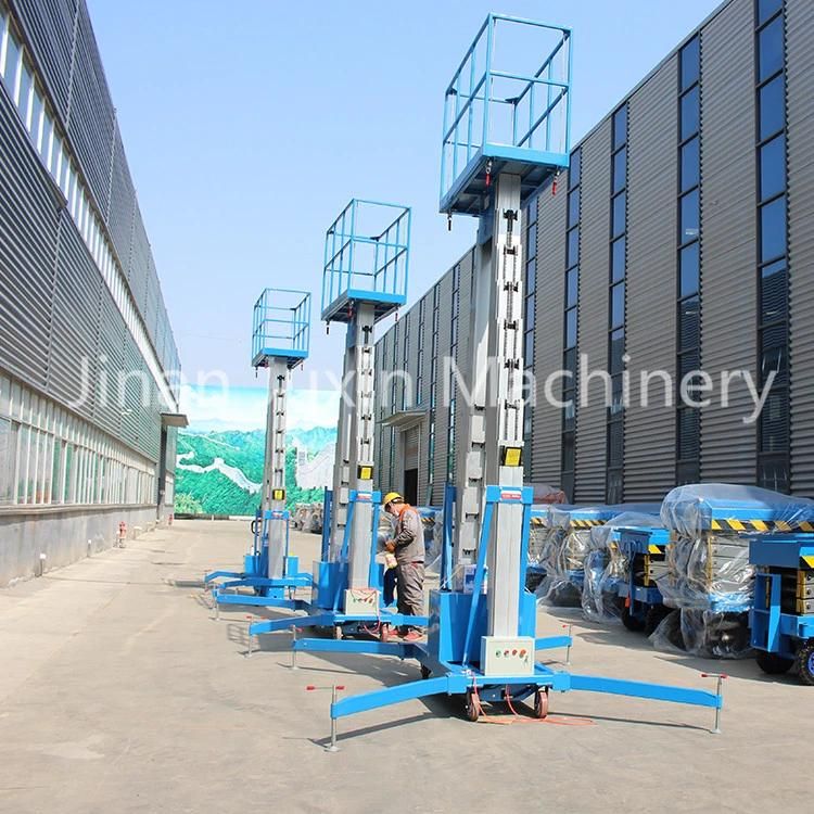 8m Aluminium Alloy Mast Climbing Work Platform