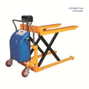 Loading Moving Electric Hydraulic Scissor High Lift Pallet Lift Platform / Stacker